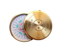 Ornamenti Bussola Cinese, Tai Chi Otto trigramma, 1pc 8 cm Bussola del Maestro Feng Shui Visualizzazione ad Alta precisione Bussola Feng Shui