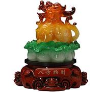 Ornamenti CabbagePi Xiu Simbolo di ricchezza Statua Ricchezza Porsperity Statua Mascotte Decorazione Domestica Figurina fortunata 1128
