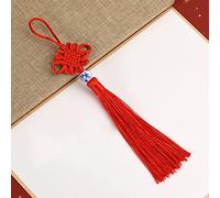 Ornamenti con nappe Year Decor for Home Pendant Hanging Ornaments Spring Festival Red Tassel Gift(14)