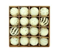 Ornamenti Con Palline Di Natale - Palline Per Albero Di Natale Floccate In Polistirolo | Paline Floccanti Per Alberi | Paline Decorative Infrangibili Da Appendere | Per caminos Finestra Porta P