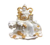 Ornamenti da 13,5 cm Che cavalcano tigri Arti Marziali Statue di Buddha Offerte per la casa Artigianato per Auto