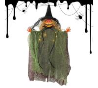 Ornamenti da di Halloween, decorazione per albero con ciondolo a forma di spettrale, decorazione raccapricciante per le vacanze, ornamento compatto di Halloween per giardino, cortili