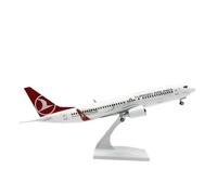 Ornamenti da esposizione per la collezione di modelli aeroplani in resina pressofusa B737 30 cm in scala 1/130 Set da gioco per hobby in miniatura