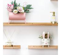 Ornamenti da tavolo per fioriera simpatico cartone animato a forma di coniglio