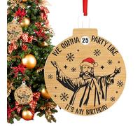 Ornamenti Del Calendario dell'Avvento - Ornamento Del Conto Alla Ritorno Di Natale,Decorazione Della Scrivania In Legno Decorazione Per Appeso Alberi Di Natale - Centro Tavolo Rustico Cartello Buon
