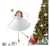 Ornamenti Di Angeli Per Natale - 11x14 Cm Inverno Decorazioni Di Angeli Hangoble | Sernanti Decorazioni Invernali Per La Festa Di Compleanno Della Finestra Del Caminetto Domestico Natale