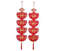 Ornamenti di Capodanno vietnamita,Decorazione di Capodanno vietnamita - Ornamenti decorativi di versi vietnamiti ,Banner creativo di Capodanno per distici della festa di primavera, per po