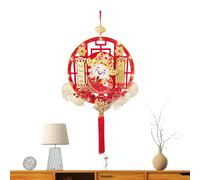 Ornamenti di Capodanno vietnamita,Ornamenti di Capodanno vietnamita 2025 | Ornamento di fascino della ghianda di Capodanno - Pendente a Dio luminoso della ricchezza di Capodanno, ciondolo a