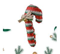 Ornamenti di Caramelle per L'Albero di Natale - 5,31×2,76×1,18i Ciondolo in Tessuto Rosso E Bianco con Campana E | Decorazioni di Natale Caramelle per Il Giardino d'Autunno, Quotidiano, Interno