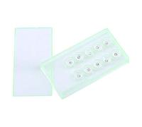 Ornamenti di cristallo dei denti, 10 pezzi, kit di gemme per gioielli dentali, 2 mm, in acrilico glitterato per decorazione dei denti