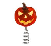 Ornamenti Di Halloween - Ornamenti Per L'albero Di Halloween, Topper Per Albero Di Natale In Resina Teschio Di Zucca Fantasma In Miniatura | Ornamenti Per Le Cime Degli Alberi A Tema Festivo