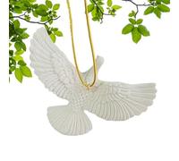 Ornamenti di piccione della pace - Ciondolo decorativo di uccelli dell'amicizia realistica | Decorazione per la casa | Decorazione stagionale per il Ringraziamento, Natale