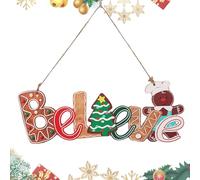 Ornamenti di pupazzo di spezia per albero di Natale, ornamenti di spezie, segno di statuette di spezie, arazzi natalizi con spezie, ciondolo, segno di porta d'ingresso, per pareti di portico di casa