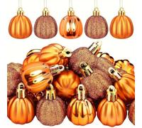 Ornamenti Di s per albero | 12 Ciondoli Palla Autunno | Decorazioni per il Ringraziamento | per esterno, cucina, giardino, festa di vacanza, terrazza, ingresso, camino