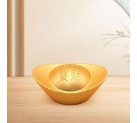 Ornamenti Feng Shui della mascotte della decorazione del lingotto d'oro