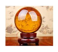 Ornamenti Feng Shui Sfera di Cristallo/Palla per Fotografia Sfera di Cristallo Multicolore Sfera di Vetro con Staffa di Base Sfera Trasferimento di Buon auspicio Sfera di chiromanzia per la