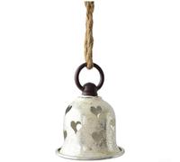 Ornamenti festivi a campana in ferro con gancio per appendere la decorazione dell'albero che produce suoni chiari per l'atmosfera stagionale (C)