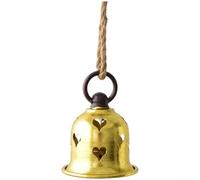 Ornamenti festivi a campana in ferro con gancio per appendere la decorazione dell'albero che produce suoni chiari per un'atmosfera stagionale (B)