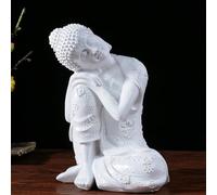 Ornamenti for soggiorno.Accessori decorativi for la casa, Statua di Buddha in stile sud-est asiatico Statuetta in resina Decorazioni for lo studio di yoga for la casa Scultura di Buddha (Colore : B) (