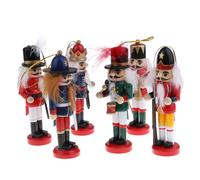 Ornamenti in legno colorati fatti a mano per Capodanno, Natale, Compleanno e