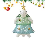Ornamenti in marino per albero di Natale, decorazione animale 3D, ciondolo a forma di albero di Natale, per la casa, l'inverno, per interni, parete, finestra, ghirlanda, scale