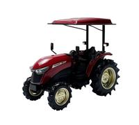Ornamenti In Metallo Fuso Statico Per Modello Di Trattore In Lega Yanmar YM351A 357A Scala 1/16 Colore Rosso Decorativi Da Collezione
