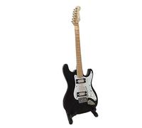 Ornamenti musicali Decorazione Scala 1/6 Miniatura Chitarra Elettrica Strumento Musicale Modello Decorazione Accessorio Strumento Musicale in Miniatura Ornamenti Decorazione per la Casa