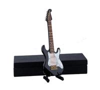 Ornamenti Musicali Modello Di Violino Per Chitarra In Miniatura Da 13/14 Cm Con Supporto E Custodia. Ornamenti Per Strumenti Musicali(14cm d)