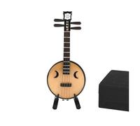 Ornamenti Musicali Modello Zhongruan Cinese In Miniatura Da 10/14/18 Cm Con Custodia Di Supporto Mini Decorazione Per Strumenti Musicali(14cm)