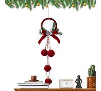 Ornamenti Natalizi - 40 Cm/15,75 Pollici Balline 'albero Di Natale, Palline A Forma Di, Decorazioni Ripovabili Rosse | Accesso Per Gli Per Decoazione Del Negozio Di Finestre Per