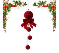 Ornamenti Natalizi - 40 Cm/15,75 Pollici Balline 'albero Di Natale, Palline A Forma Di, Decorazioni Ripovabili Rosse | Accesso Per Gli Per Decoazione Del Negozio Di Finestre Per
