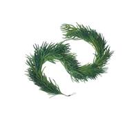 Ornamenti natalizi a forma di rampicante in stile sintetico, con pigne morbide al tatto e ornamento verde festivo per le festività natalizie