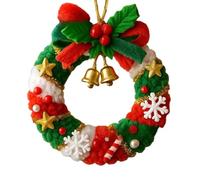 Ornamenti Natalizi A Maglia - Decorazioni per Gli Alberi delle Vacanze | Bambole per L'Albero di Natale | Decorazione all'Uncinetto per Vacanze | A Sospensione Fatti A Mano per Specchio per