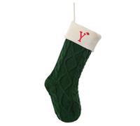 Ornamenti natalizi da appendere alla calza della Befana, lettere per caminetto, mensola del camino, personalizza il tuo con supporti per calze natalizie (Y, 45 x 22 cm)