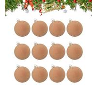 Ornamenti natalizi di velluto - impiccagione decorativa | Palle natalizie in -infranto alberi Natale affollati Adatto per la festa decorazione le vacanze che ospitano regali eleganti display