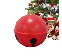 Ornamenti natalizi gonfiabili all'aperto - arredamento gonfiabile in PVC grande 24 pollici | Garden Blow Up Ball Ornaments | per il giardino all'aperto invernale Portico di Halloween Display Christmas