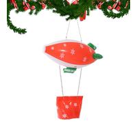 Ornamenti natalizi gonfiabili per esterni, decorazione natalizia a forma di navicella spaziale, decorazione per pareti, finestre, porte, alberi, , cortile, giardino, matrimoni