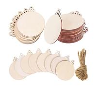 Ornamenti natalizi in legno, perfetti per Capodanno e molto altro ancora, mostra la tua creatività e amore, decorazioni natalizie in legno, sagome in legno naturale portatile, da viaggio per l'autunno