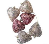 Ornamenti natalizi in plastica fai da te con forme di torta e cuore per appendere l'albero e decorazioni creative per le vacanze (donazione dell'amore 6)