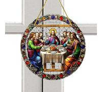 Ornamenti natalizi per presepe, decorazioni natalizie, ornamenti religiosi festivi, ciondolo per presepe religioso, set di figurine natalizie in resina, espositore tradizionale per presepe, festività