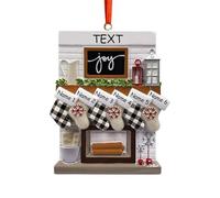 Ornamenti Natalizi Personalizzati 2025, Ornamento da Appendere All'Albero di Natale Personalizzato, Ornamenti Natalizi Personalizzati con Nome, Regali Decorativi per la Famiglia e Gli Amici