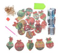 Ornamenti Natalizi Portachiavi Fai Da Te Kit Di Punteggiatura Diamanti