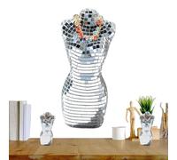 Ornamenti palla da discoteca, da discoteca specchio, modello statua del corpo della discoteca, artigianato scultura modello femminile, cabina foto, ornamenti per ufficio
