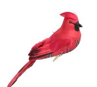 Ornamenti per Albero di Natale a Forma di - Ornamento per Decorazione di Rosso da Giardino, Clip Decorazione Albero di Natale - per Festa d'inverno, casa, Corona da Giardino, Cortile