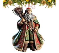 Ornamenti per albero di Natale, leggendari ornamenti natalizi - Decorazione per leggenda piatta | Ornamento souvenir, fascino auto, ciondolo di Natale per albero, decorazione per la casa