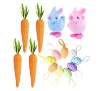 Ornamenti per albero di Pasqua in uova, 15 pezzi, in schiuma colorata artificiale, decorazioni per interni, decorazioni pasquali per la casa, per finestre, comodini, alberi, giardinaggio, interni