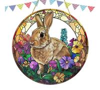 Ornamenti per albero di Pasqua, ornamenti per uova di Pasqua, Ornamenti acrilici Ornamenti per coniglio, Ciondolo decorativo, decorazione festiva di Pasqua, per la famiglia, gli amici, gli uomini, le