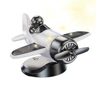 Ornamenti per auto a energia solare per aereo, ornamento per cruscotto, modello di aeromobile ad energia solare, forniture interne per veicoli, tavolo per uomini, donne, compleanno, Natale, viaggi