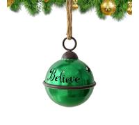 Ornamenti per campanelle di Natale - Ciondolo in metallo con corda appendibile, campana ornamentale vintage | Decorazioni per l'albero per la ghirlanda 'albero per le vacanze all'aperto P