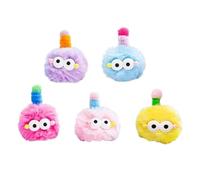 Ornamenti per cruscotto auto | 5X Doll Creative Coal Ball Doll - Montaggio senza sforzo, Auto Auto Interni di Lusso per il Viaggio su Strada